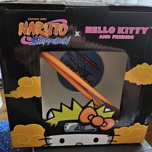 Hello Kitty and Friends x Naruto Shippuden, Ramen Bowl With Chopsticks (6-inch)